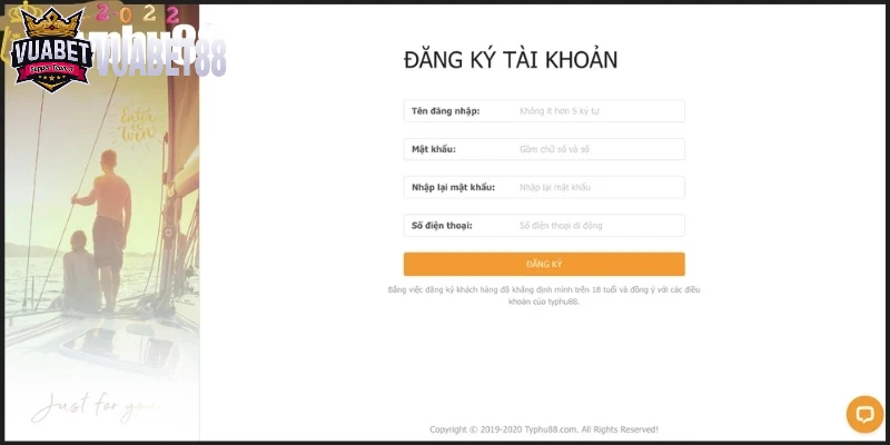 Cách đăng ký Typhu88 nhanh chóng