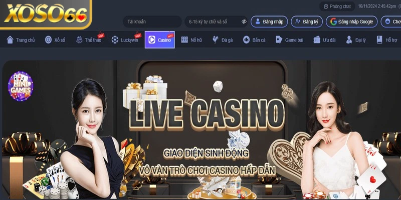 Casino Xoso66 - Sảnh cá cược chất lượng hàng đầu hiện nay