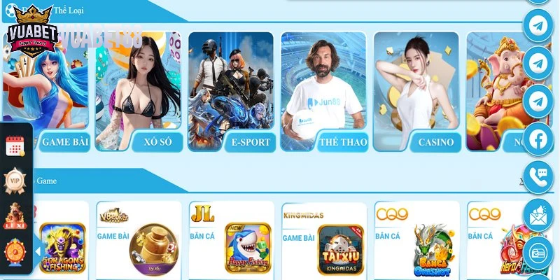 Khám phá các trò chơi hấp dẫn tại nhà cái Jun88 như cá cược thể thao, casino trực tuyến, và game slot đỉnh cao